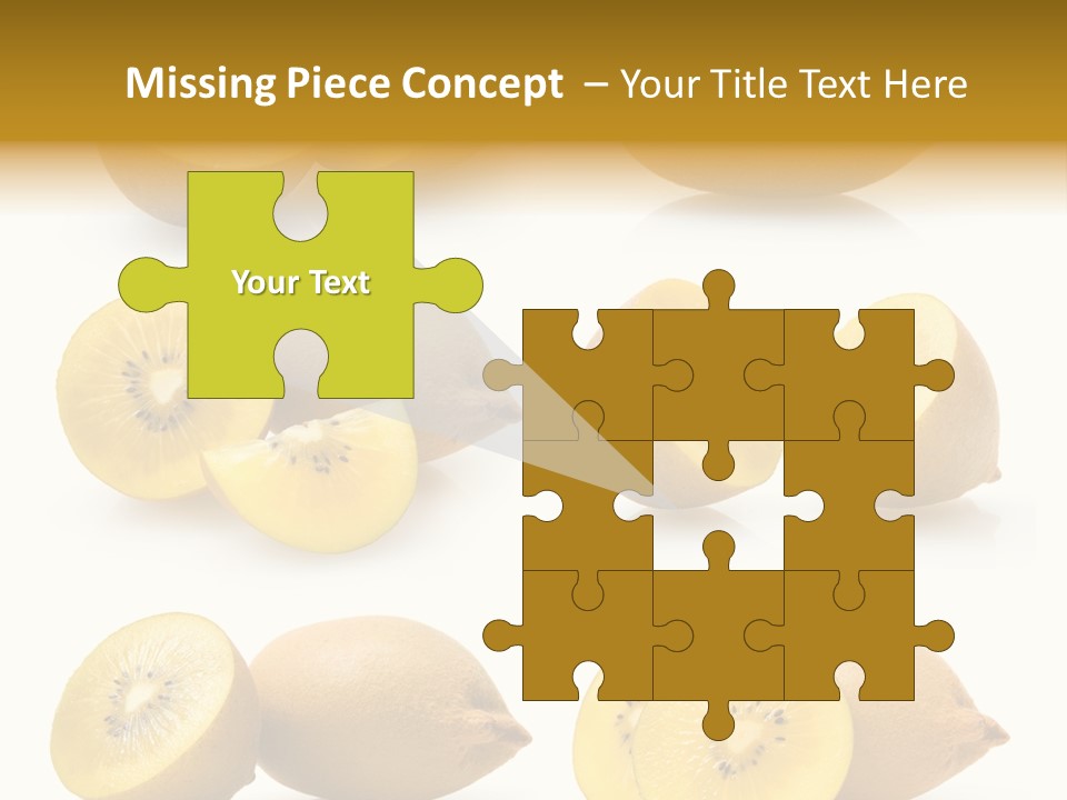 Half Meal Exotic PowerPoint Template