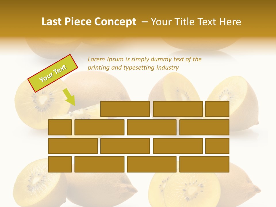 Half Meal Exotic PowerPoint Template