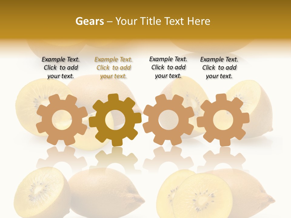 Half Meal Exotic PowerPoint Template