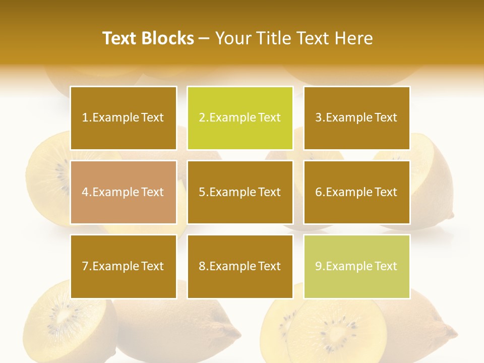 Half Meal Exotic PowerPoint Template