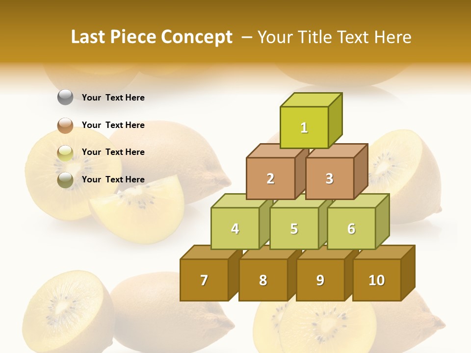 Half Meal Exotic PowerPoint Template