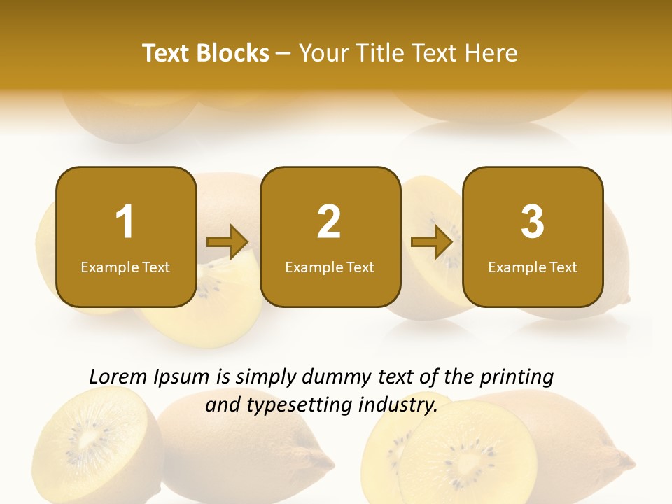Half Meal Exotic PowerPoint Template