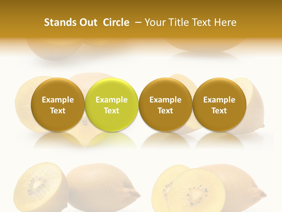 Half Meal Exotic PowerPoint Template