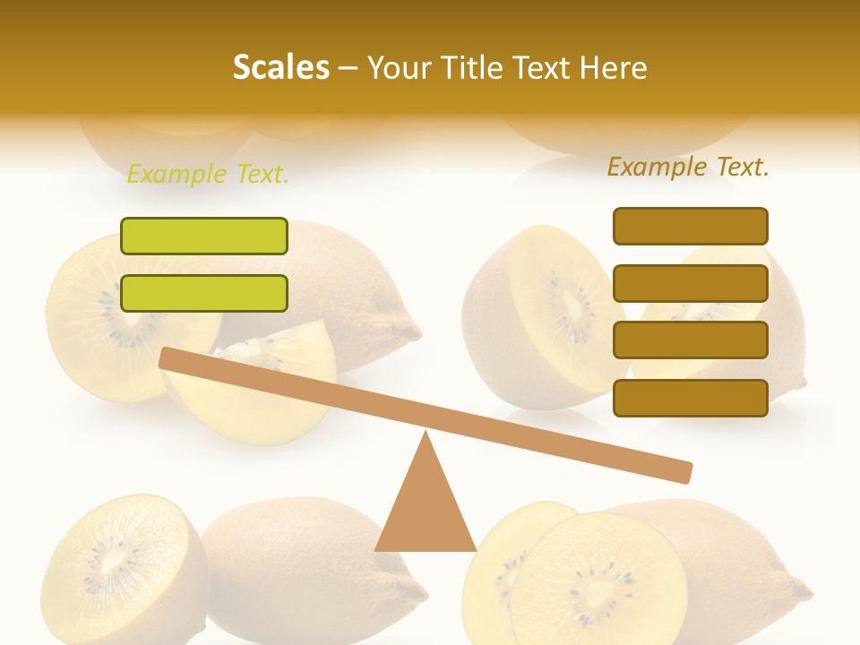 Half Meal Exotic PowerPoint Template