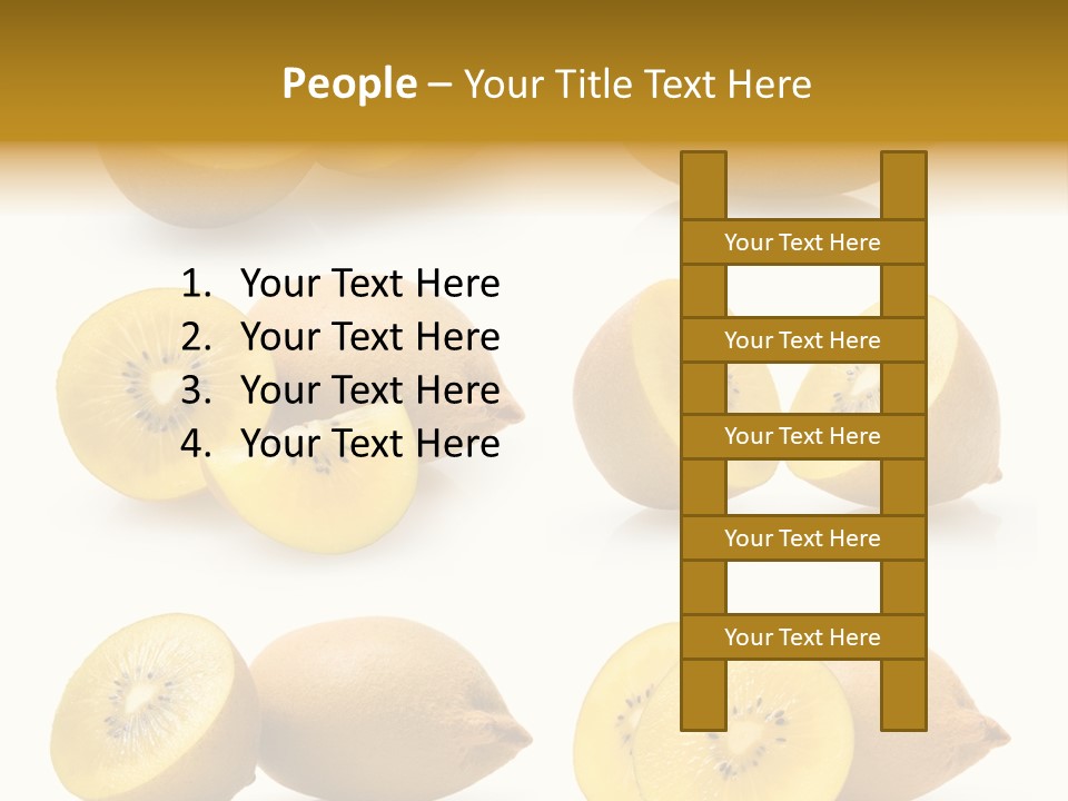 Half Meal Exotic PowerPoint Template