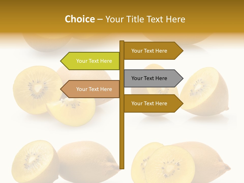 Half Meal Exotic PowerPoint Template