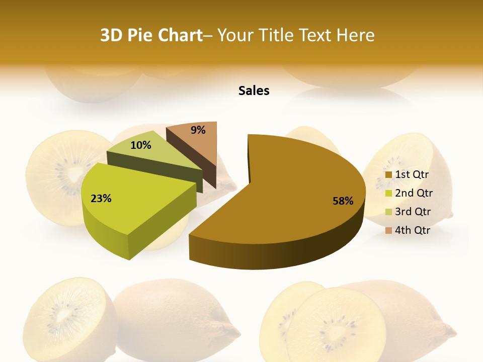 Half Meal Exotic PowerPoint Template
