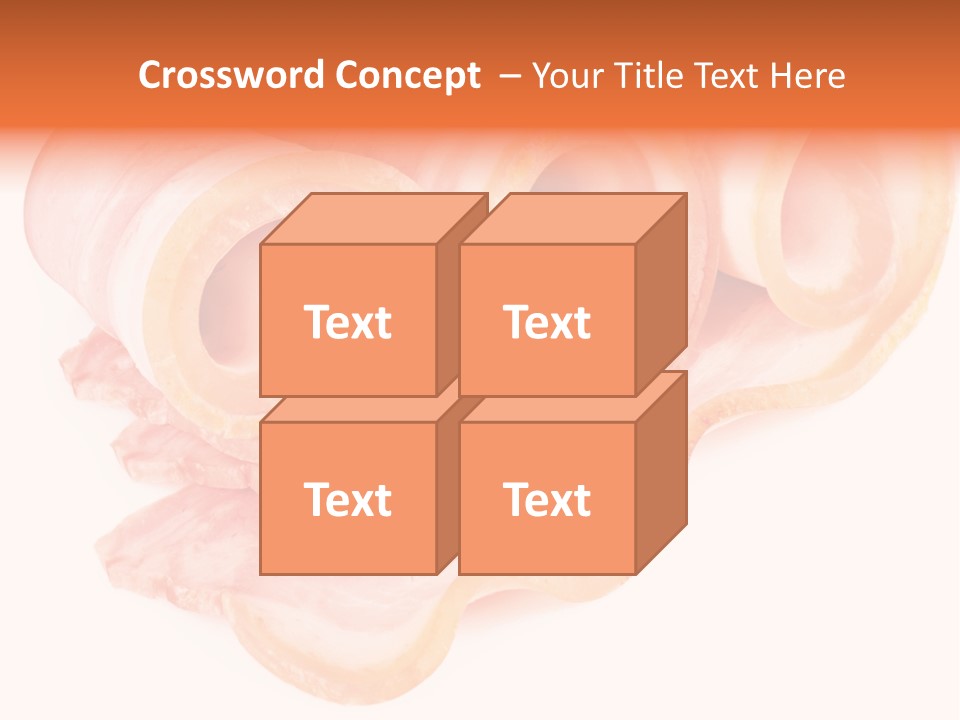 Food Cut Breakfast PowerPoint Template