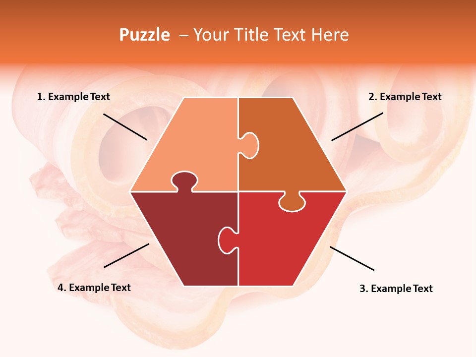 Food Cut Breakfast PowerPoint Template