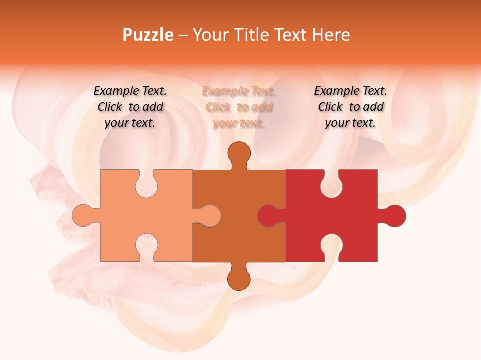 Food Cut Breakfast PowerPoint Template