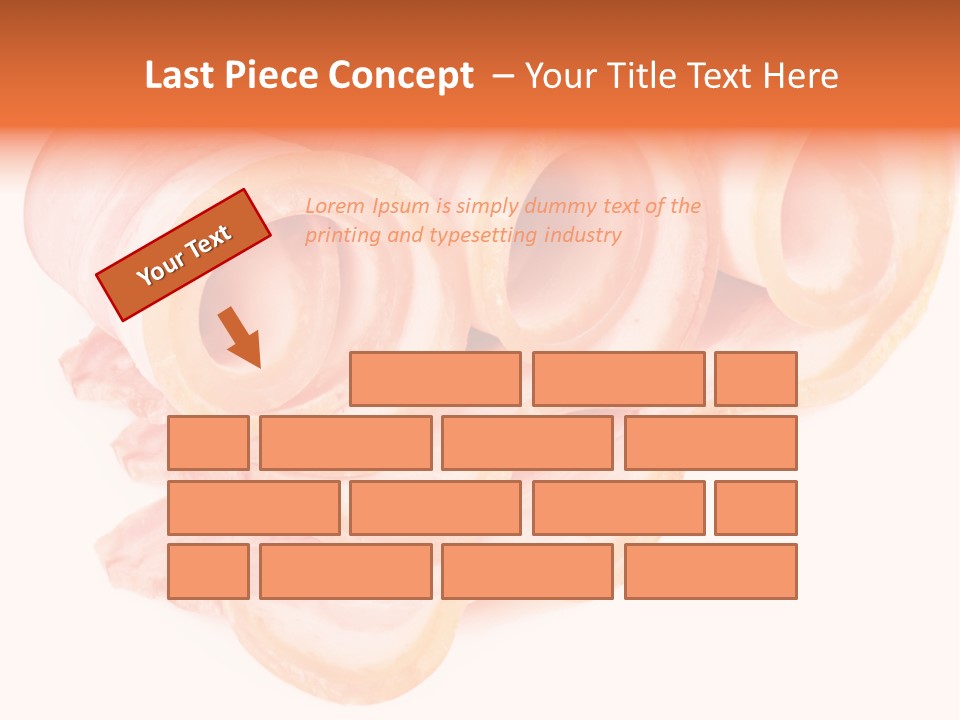 Food Cut Breakfast PowerPoint Template