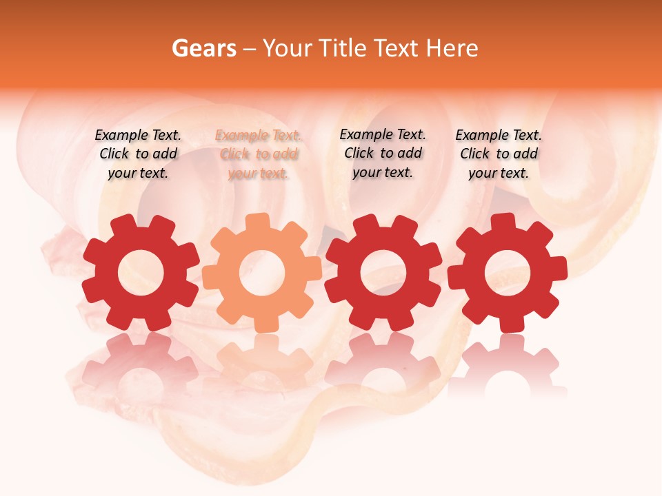 Food Cut Breakfast PowerPoint Template