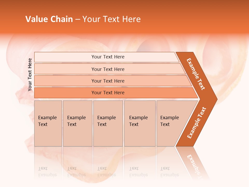 Food Cut Breakfast PowerPoint Template