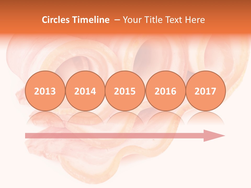 Food Cut Breakfast PowerPoint Template