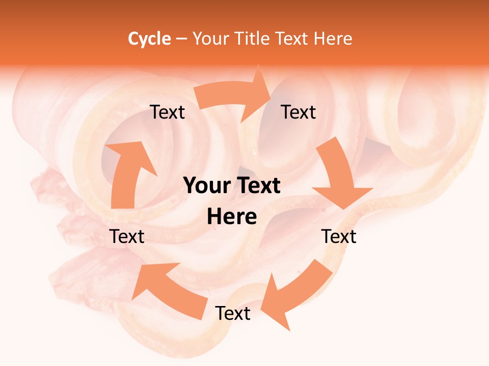 Food Cut Breakfast PowerPoint Template