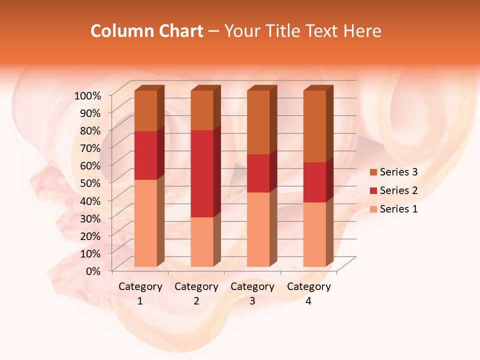 Food Cut Breakfast PowerPoint Template