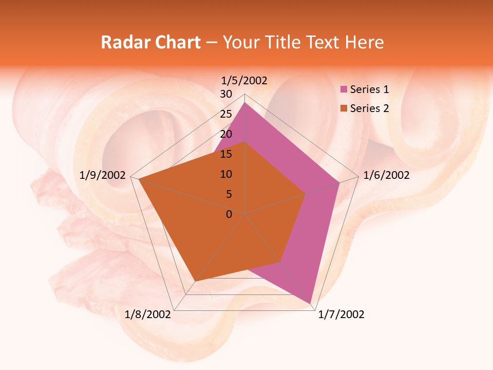 Food Cut Breakfast PowerPoint Template