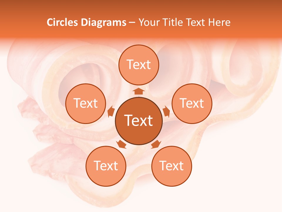 Food Cut Breakfast PowerPoint Template