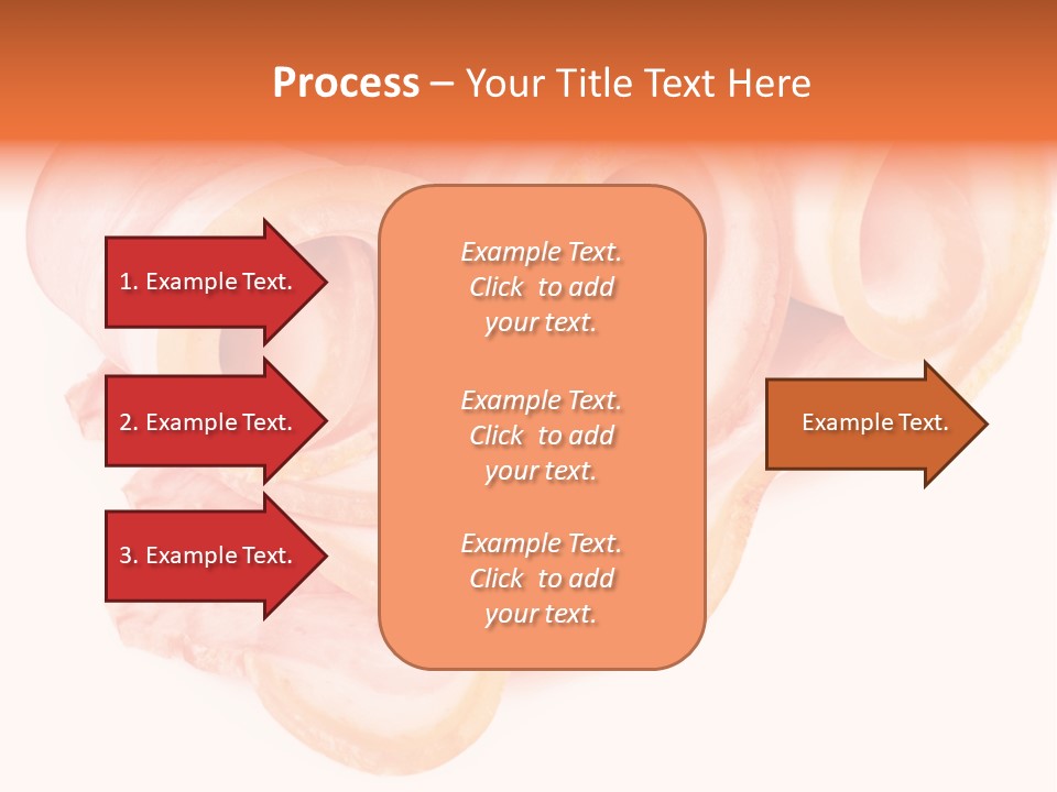Food Cut Breakfast PowerPoint Template