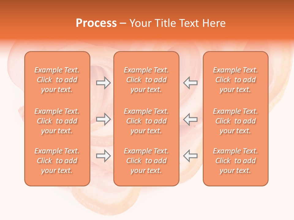 Food Cut Breakfast PowerPoint Template