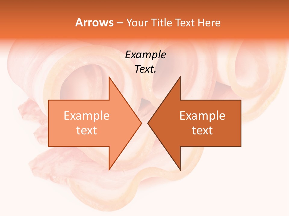 Food Cut Breakfast PowerPoint Template