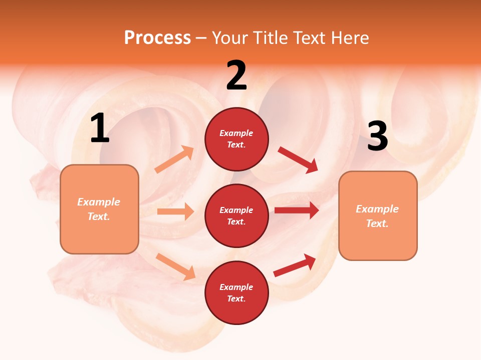 Food Cut Breakfast PowerPoint Template