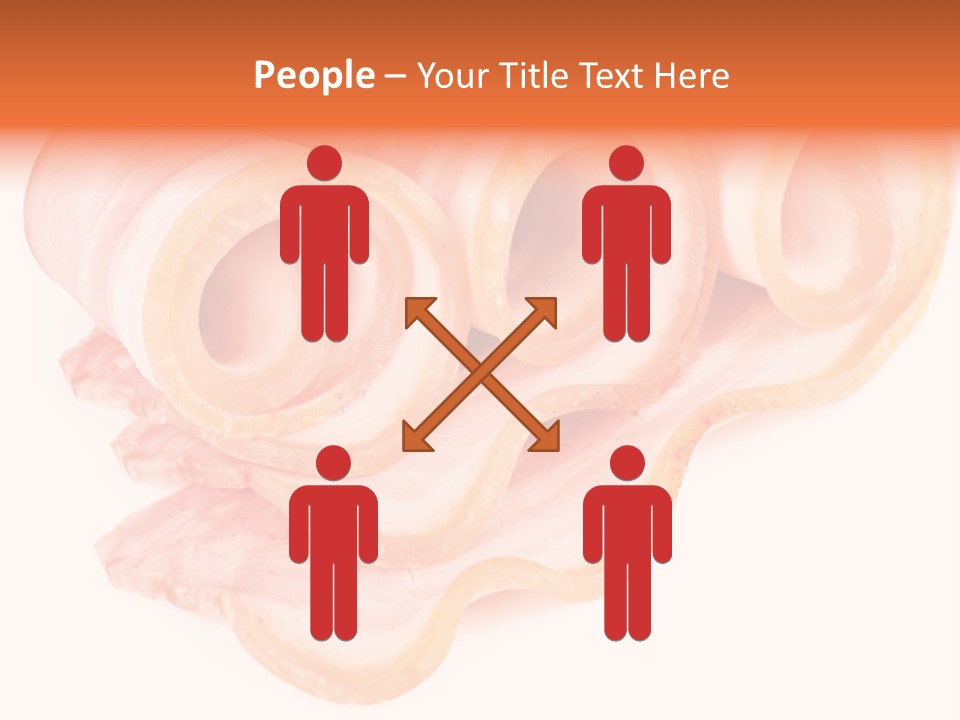 Food Cut Breakfast PowerPoint Template