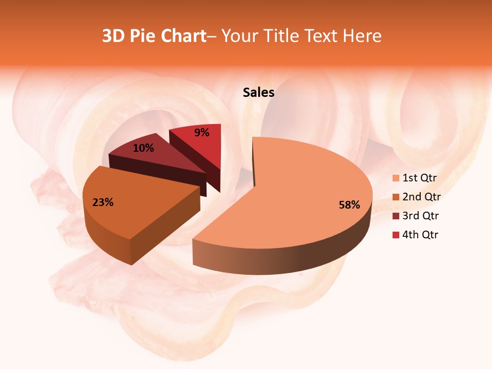Food Cut Breakfast PowerPoint Template