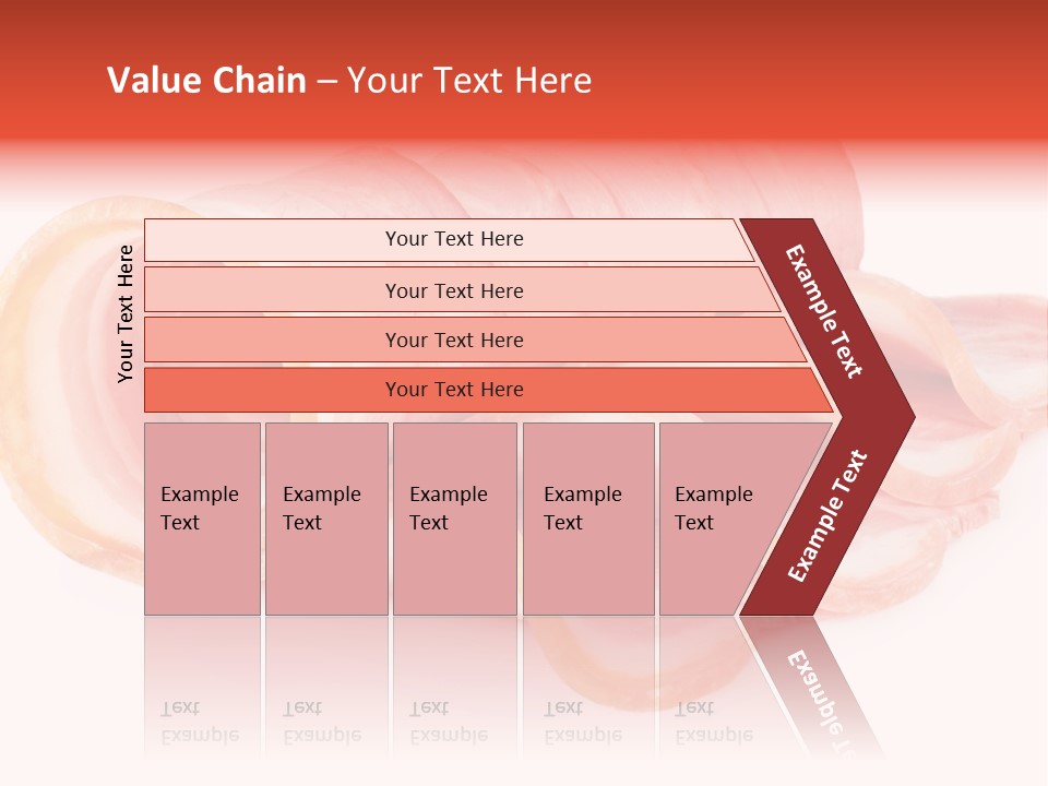 Cook Slice Ham PowerPoint Template