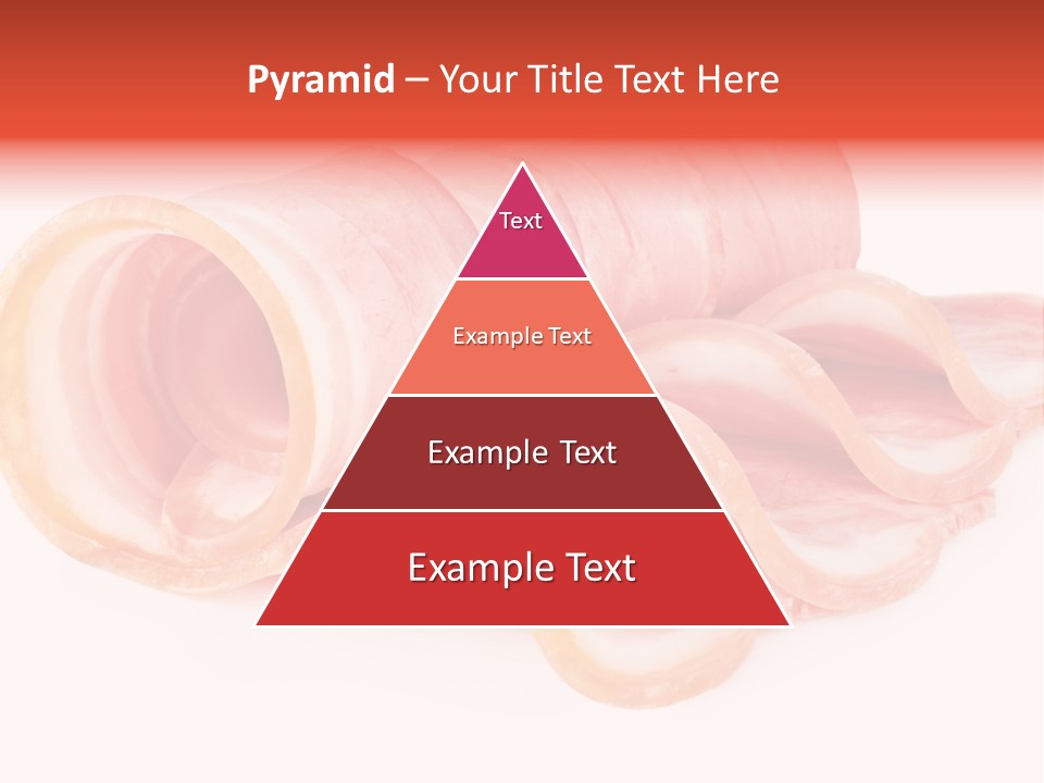 Cook Slice Ham PowerPoint Template