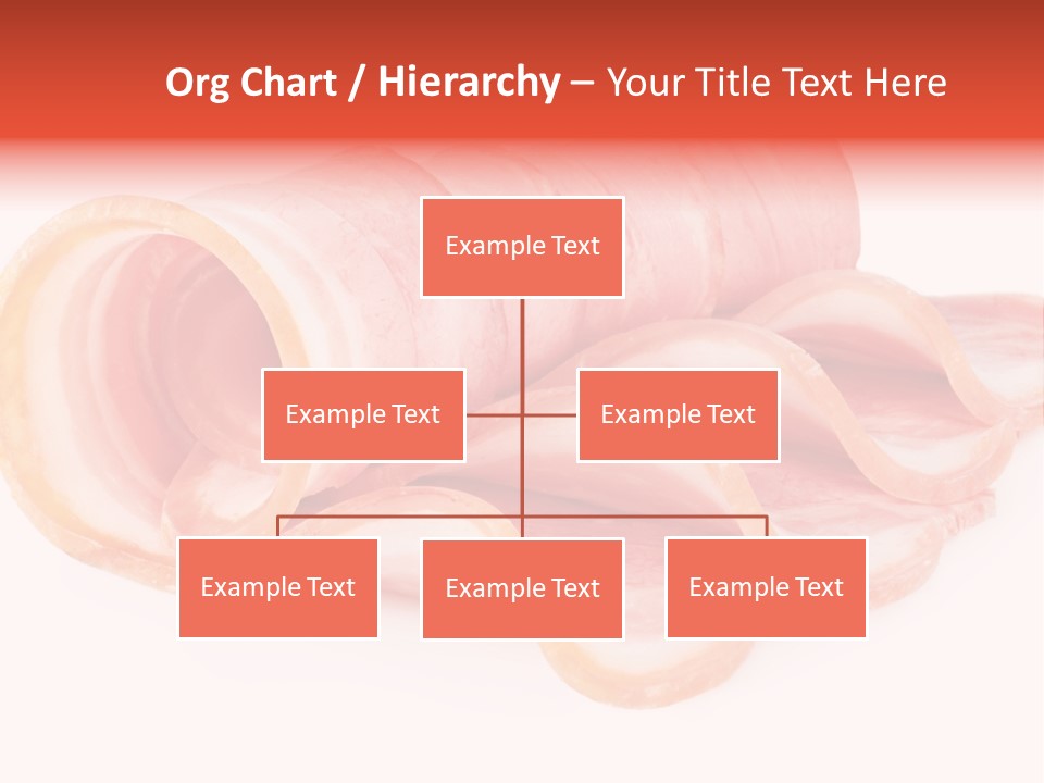 Cook Slice Ham PowerPoint Template
