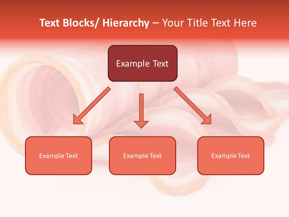 Cook Slice Ham PowerPoint Template