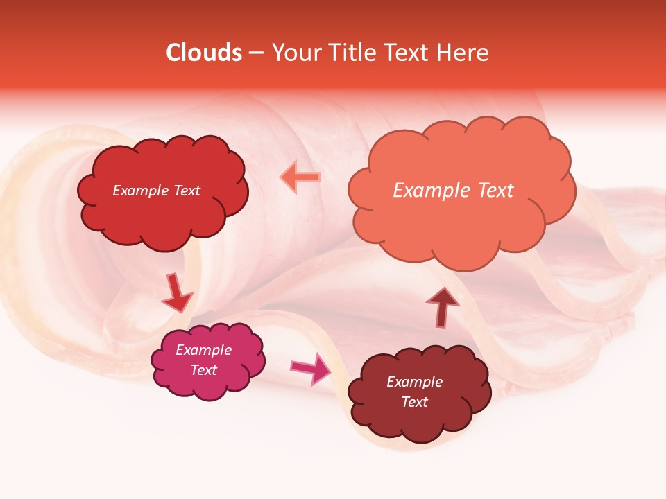 Cook Slice Ham PowerPoint Template