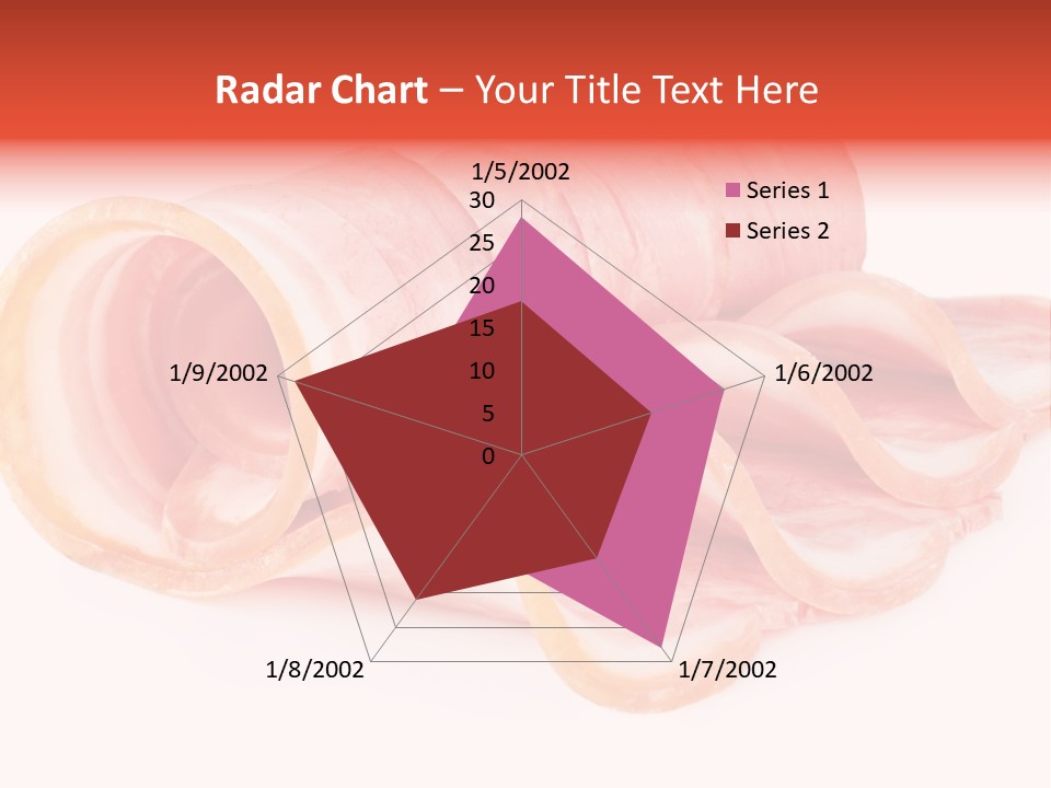 Cook Slice Ham PowerPoint Template