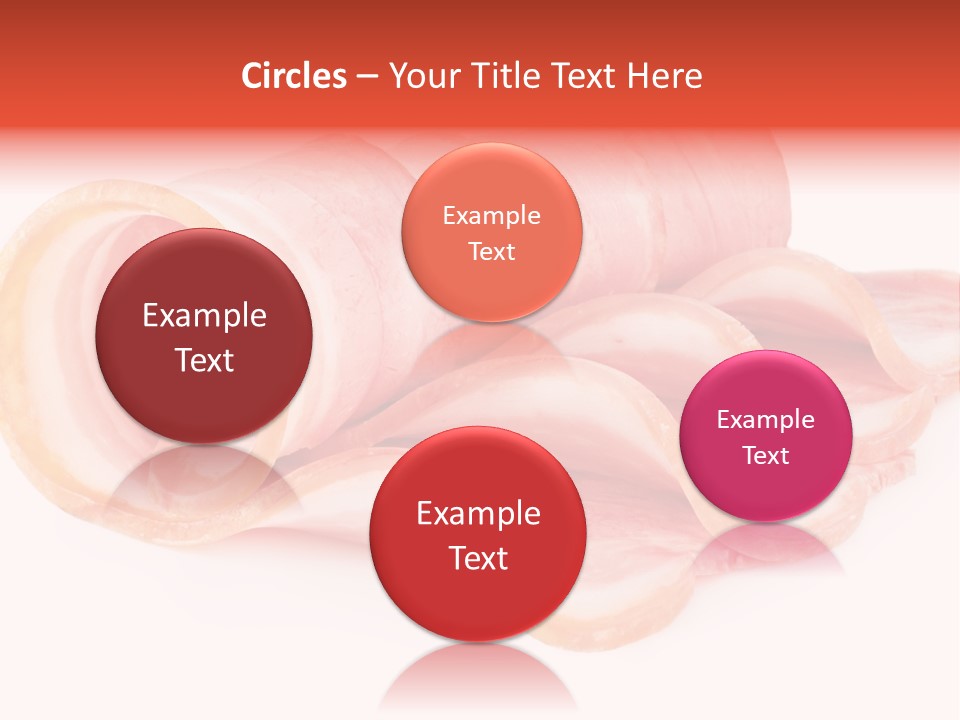 Cook Slice Ham PowerPoint Template