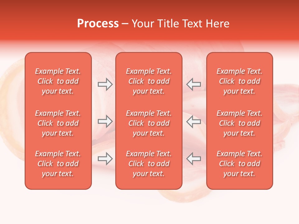 Cook Slice Ham PowerPoint Template