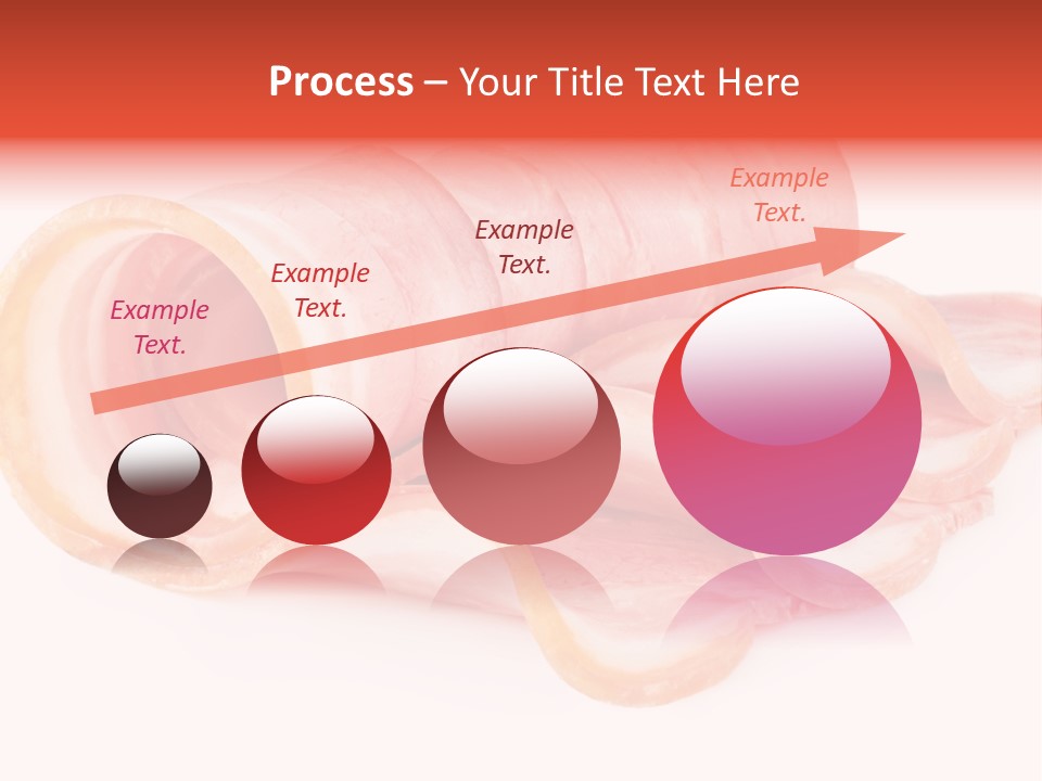 Cook Slice Ham PowerPoint Template