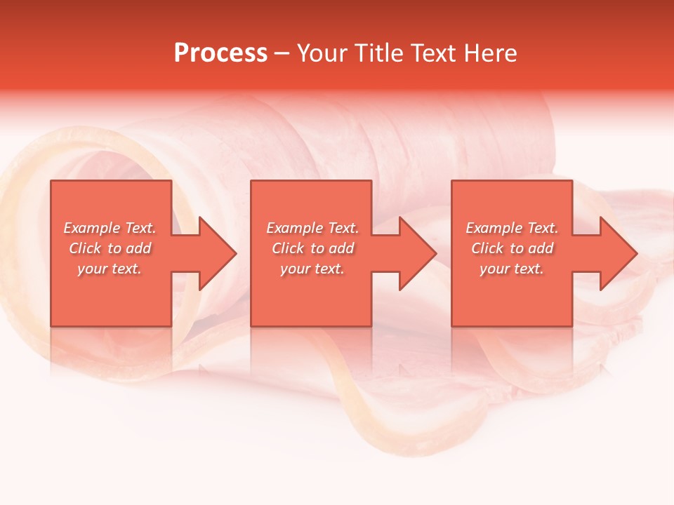 Cook Slice Ham PowerPoint Template