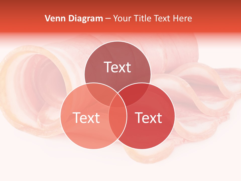 Cook Slice Ham PowerPoint Template