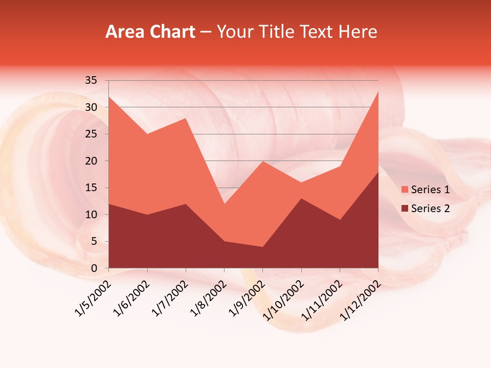 Cook Slice Ham PowerPoint Template
