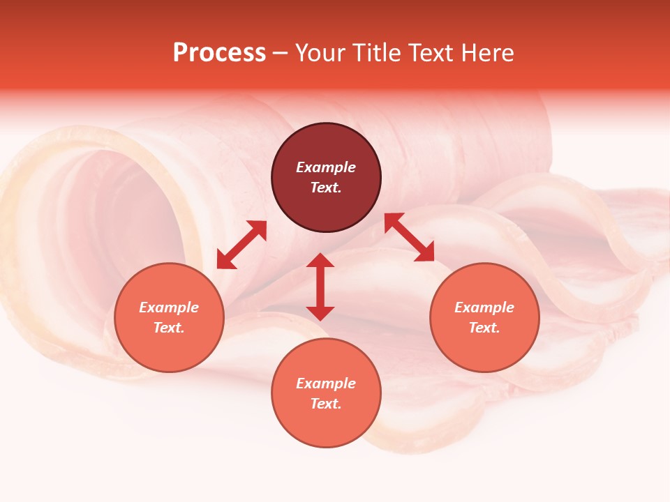 Cook Slice Ham PowerPoint Template