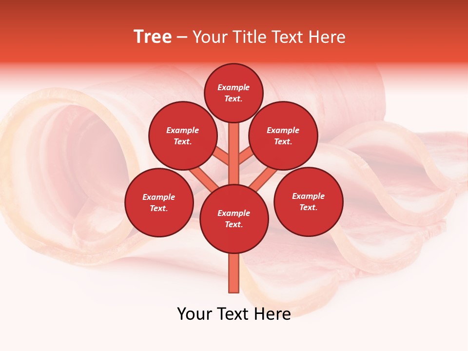 Cook Slice Ham PowerPoint Template