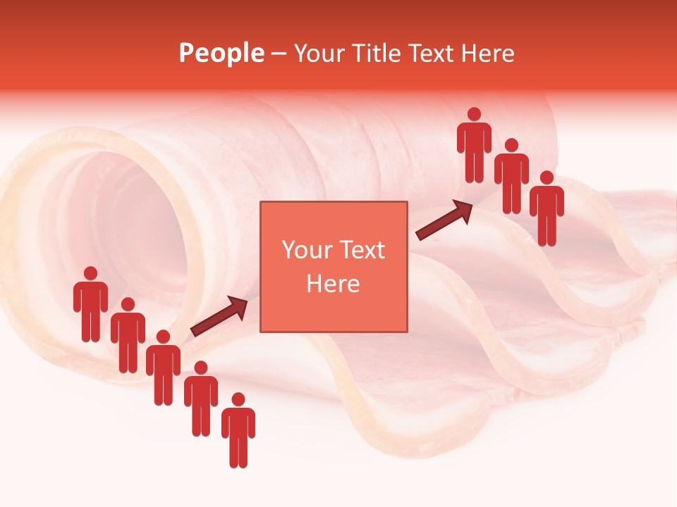 Cook Slice Ham PowerPoint Template