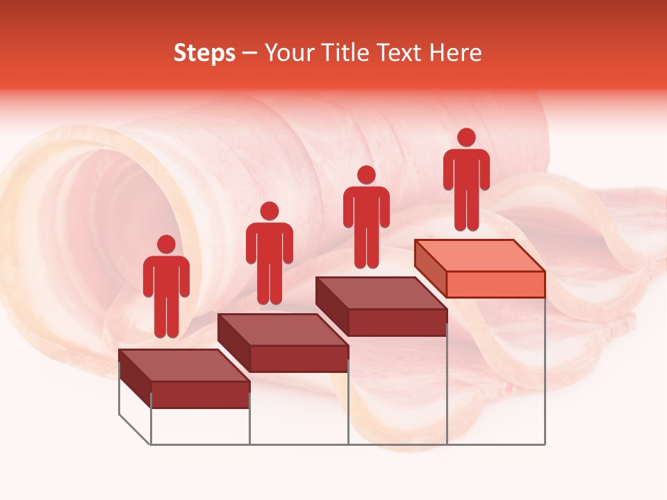 Cook Slice Ham PowerPoint Template