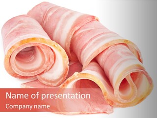 Lard Greasy Appetizer PowerPoint Template