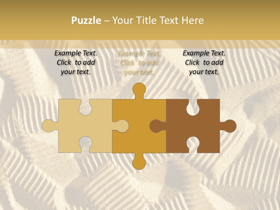 Frame Linen Board PowerPoint Template