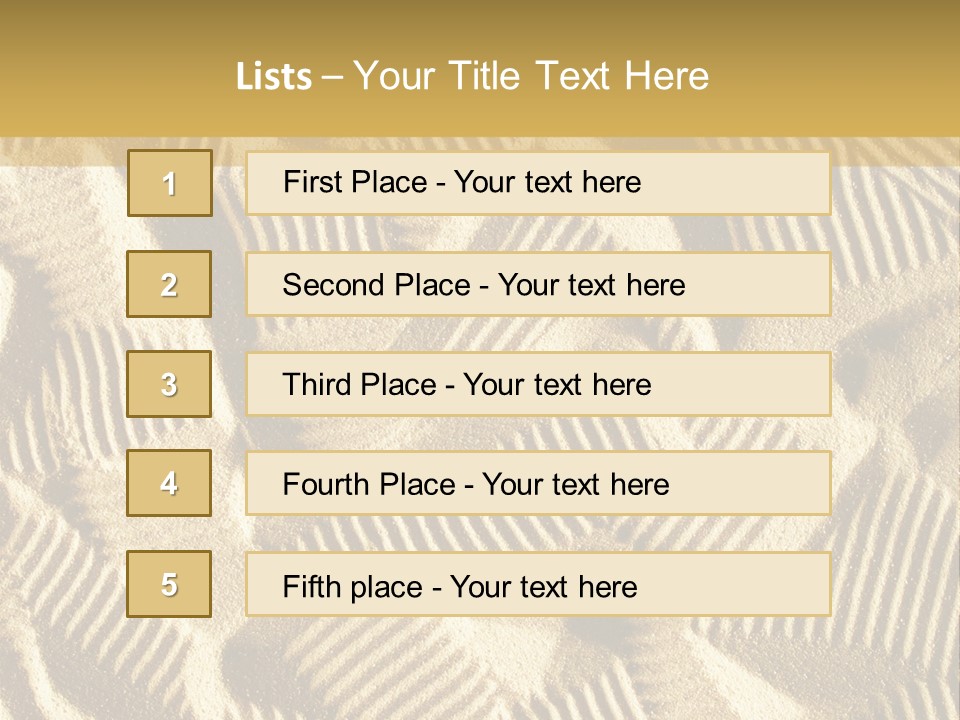 Frame Linen Board PowerPoint Template