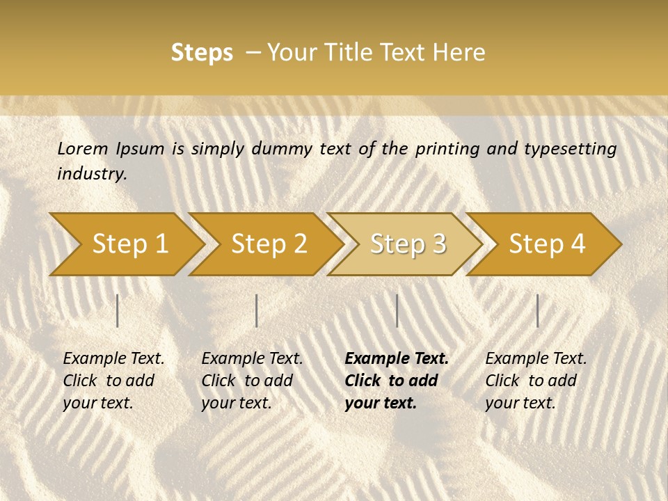 Frame Linen Board PowerPoint Template