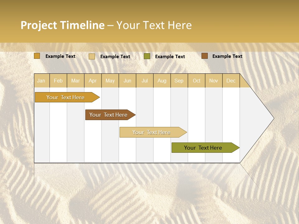 Frame Linen Board PowerPoint Template