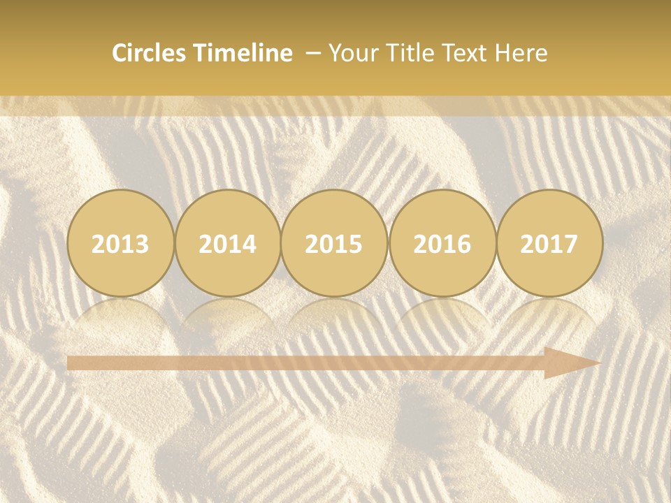 Frame Linen Board PowerPoint Template